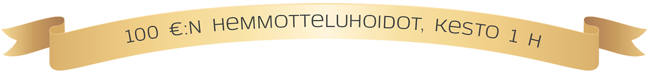 100 €:n hemmotteluhoidot, kesto 1 h